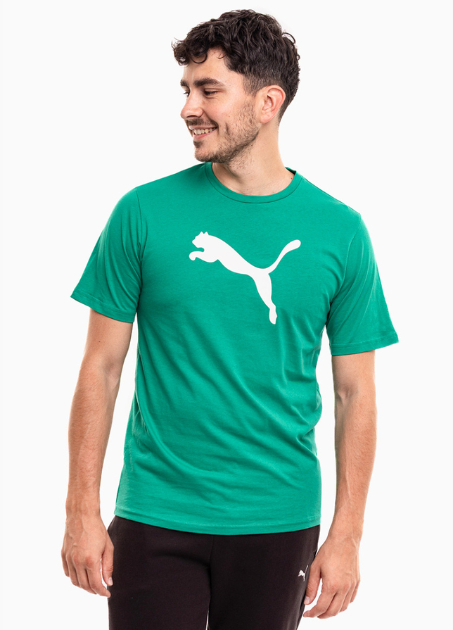 PUMA Koszulka męska Team Rise Logo Jersey Cotton 658705 05 PUMA Koszulka męska Team Rise Logo Jersey Cotton 658705 05