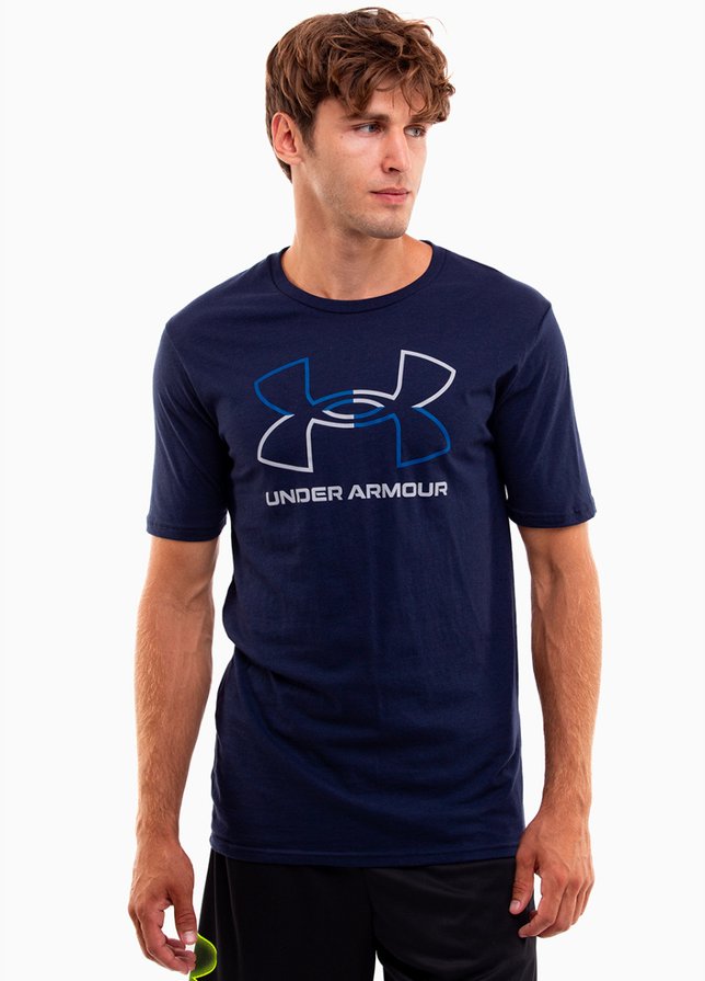 Under Armour Koszulka męska GL Foundation Uodate SS 1382915 410 Under Armour Koszulka męska GL Foundation Uodate SS 1382915 410