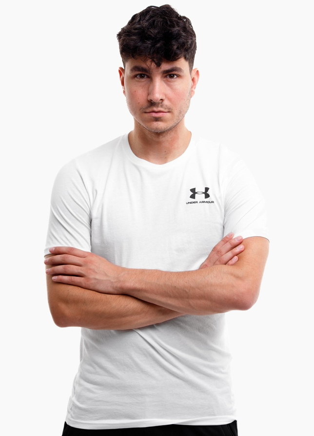 Under Armour koszulka męska Sportstyle Left Chest SS 1326799 100 Under Armour koszulka męska Sportstyle Left Chest SS 1326799 100