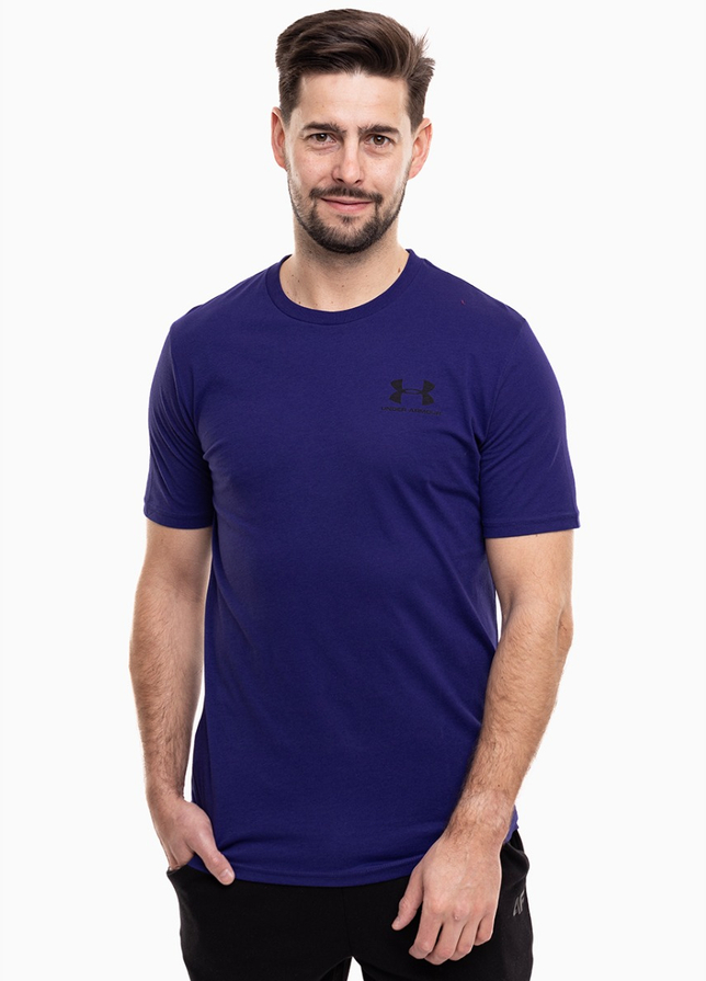 Under Armour Koszulka męska Sportstyle Left Chest SS 1326799 468 Under Armour Koszulka męska Sportstyle Left Chest SS 1326799 468
