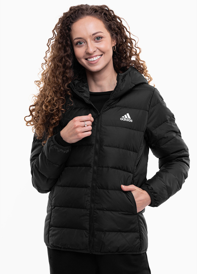 adidas Kurtka damska Essentials Light Down Hooded HZ5724 adidas Kurtka damska Essentials Light Down Hooded HZ5724