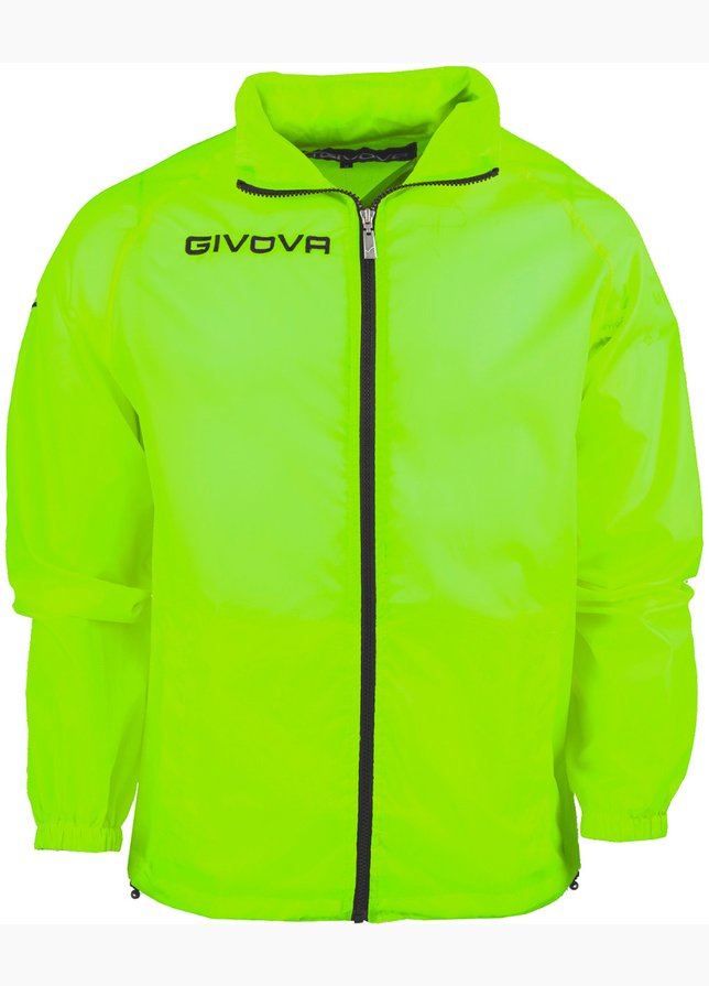 Givova Kurtka przeciwdeszczowa dla dzieci Rain Basico Fluo JR RJ001 0019 Givova Kurtka przeciwdeszczowa dla dzieci Rain Basico Fluo JR RJ001 0019
