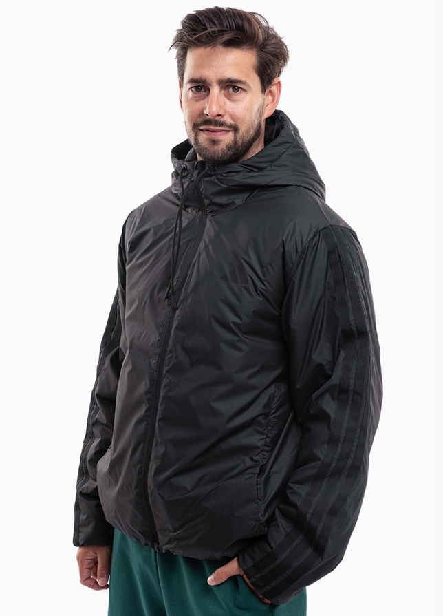 adidas Kurtka męska Essentials Climawarm 3 Stripes Insulated Hooded KB8149 adidas Kurtka męska Essentials Climawarm 3 Stripes Insulated Hooded KB8149