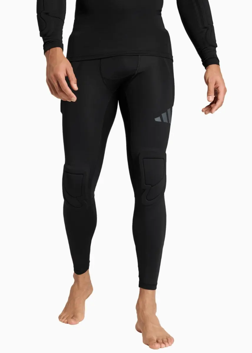 Legginsy bramkarskie męskie adidas Padded Goalkeeper Baselayer Long JZ9224
