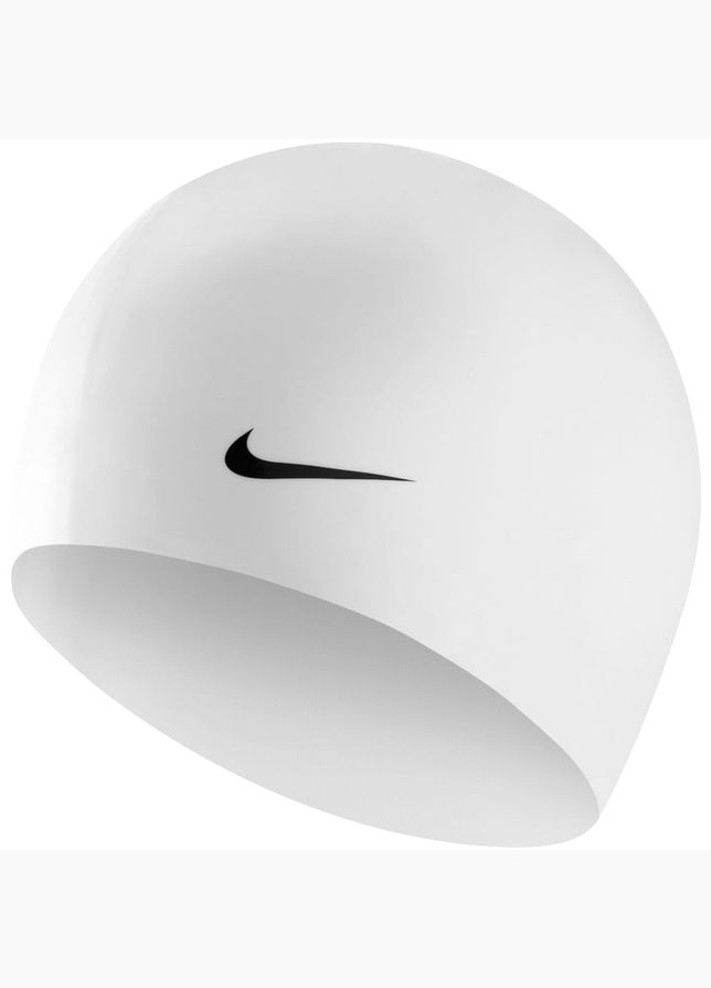 Nike Czepek pływacki Os Solid 93060 100 Nike Czepek pływacki Os Solid 93060 100