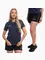 Zdjęcie Nike strój sportowy damski Dri-Fit Park 26 granatowy koszulka treningowa i spodenki HM7160 410/HM7162 010 wariantu produktu