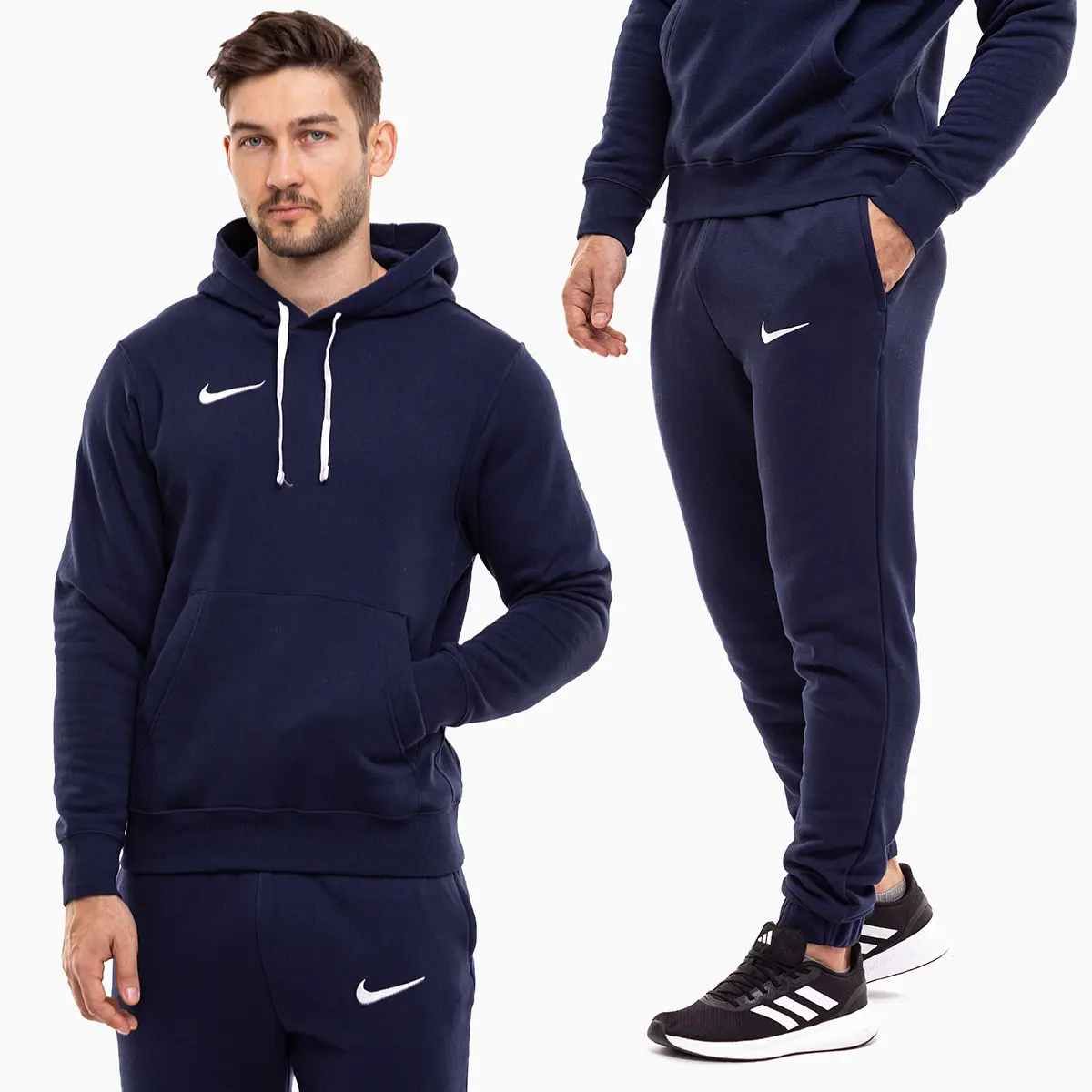Nike Dres Męski Park 20 Hoodie CW6894 451 / CW6907 451
