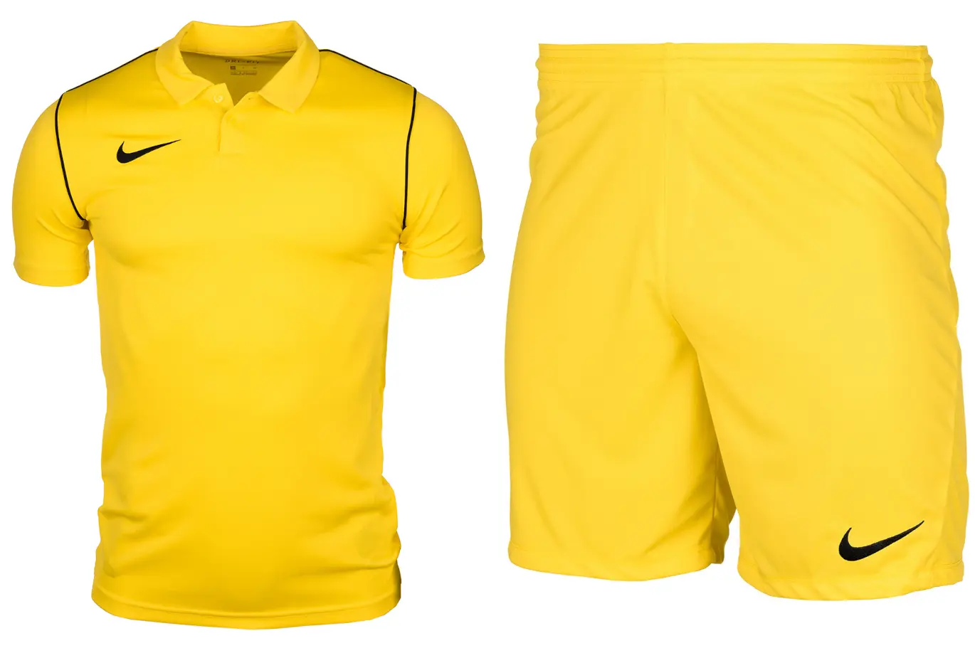 Nike dziecięcy strój sportowy koszulka spodenki Dry Park 20 Polo Youth BV6903 719/BV6865 719