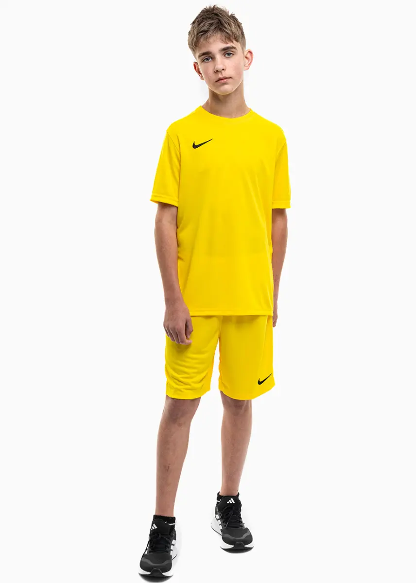 Nike dziecięcy strój sportowy koszulka spodenki Dry Park VII JSY SS BV6741 719/BV6865 719