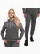 Zdjęcie Nike komplet damski Park 26 Fleece Hoodie szary bluza z kapturem i spodnie dresowe IB1224 071/IB1250 071 wariantu produktu