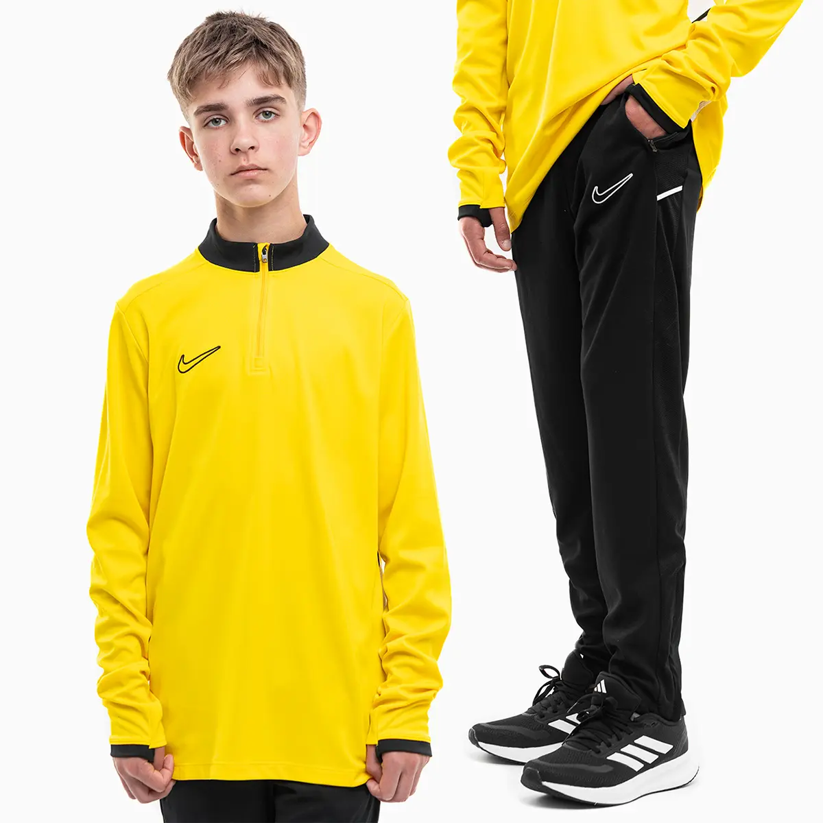 Nike Komplet dziecięcy Dri-Fit Academy 25 Drill FZ9773 719/FZ9816 010