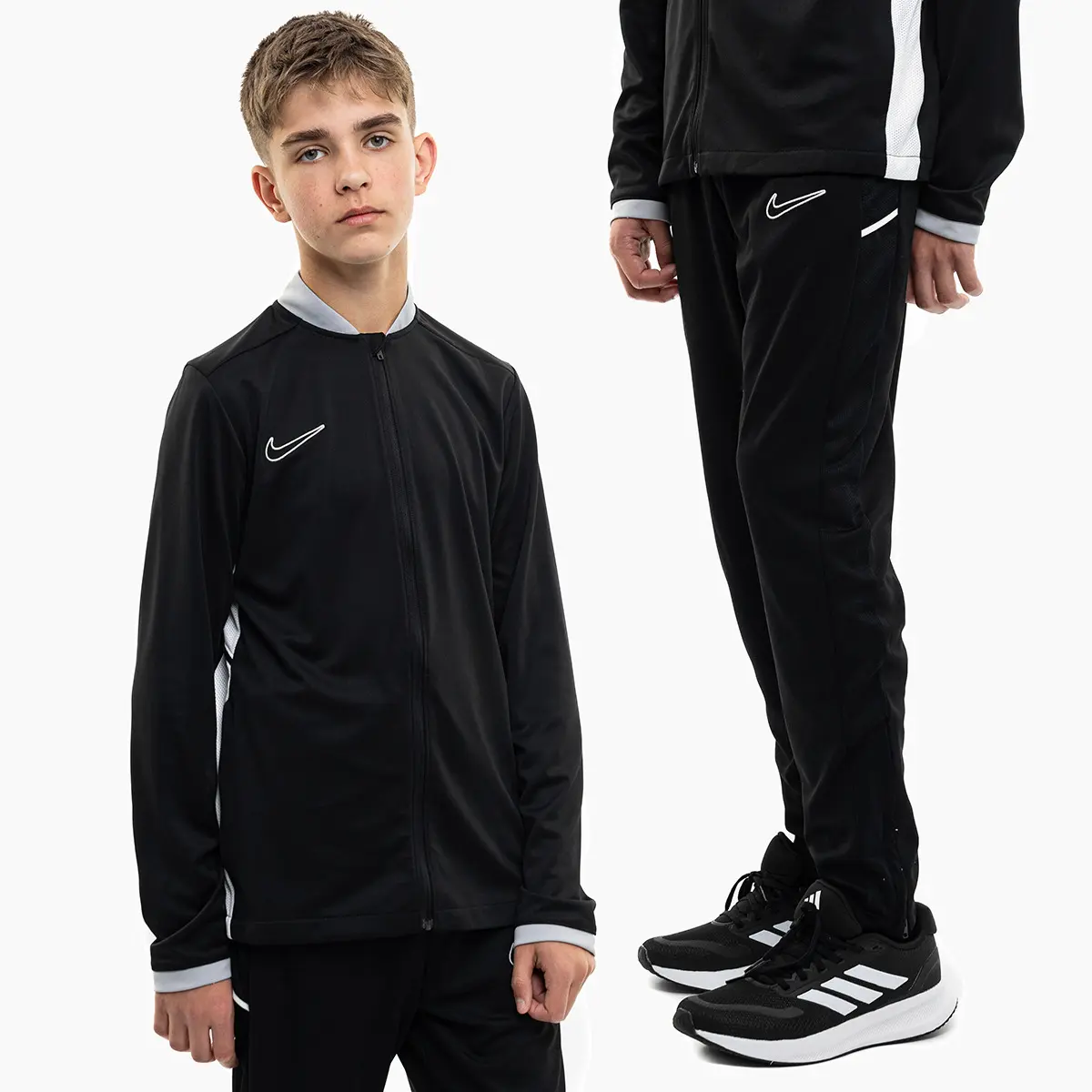 Nike Komplet dziecięcy Dri-Fit Academy 25 Track FZ9836 010/FZ9816 010