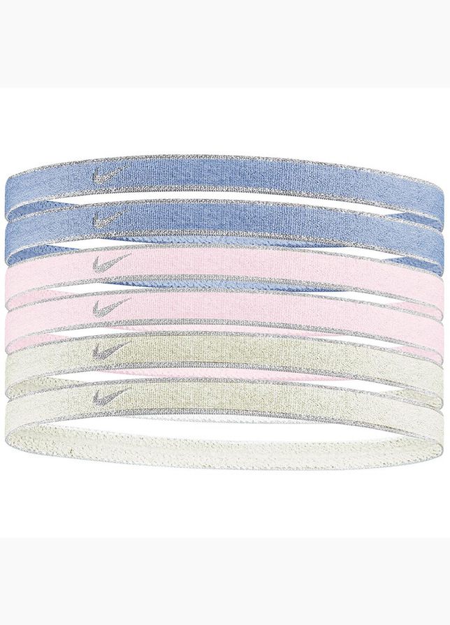 Nike Opaski na głowę 6p. Swoosh Sport metalic N1002008511OS Nike Opaski na głowę 6p. Swoosh Sport metalic N1002008511OS