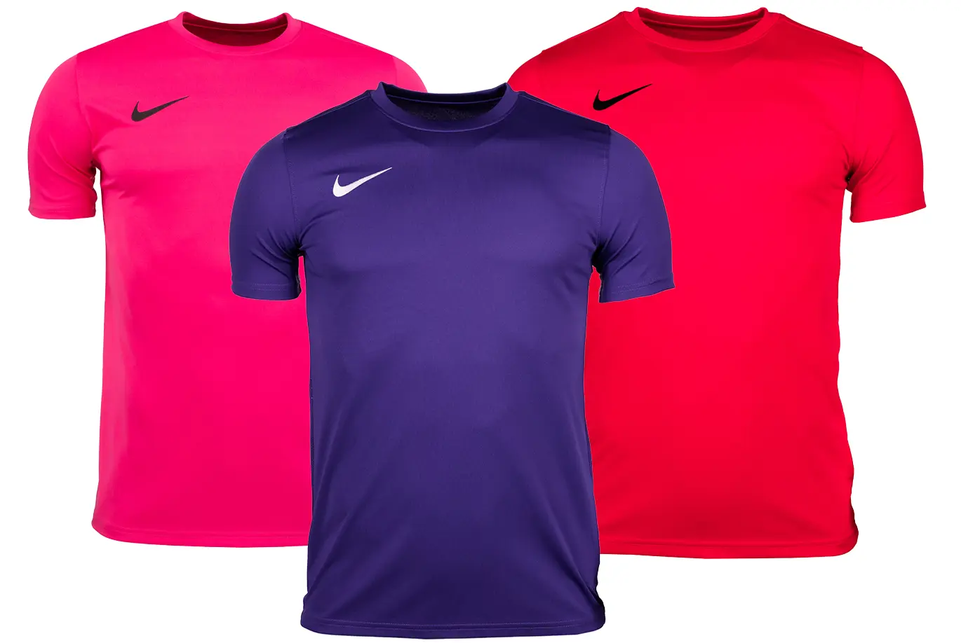 Nike Zestaw koszulek dziecięcych Dry Park VII JSY SS BV6741 547/635/616