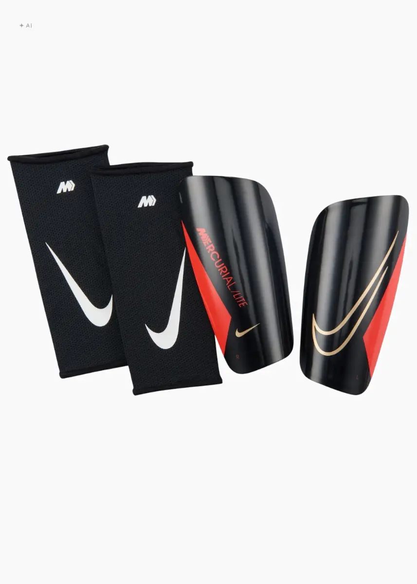 Ochraniacze piłkarskie Nike Mercurial Lite SuperLock Dri-FIT DN3609 010