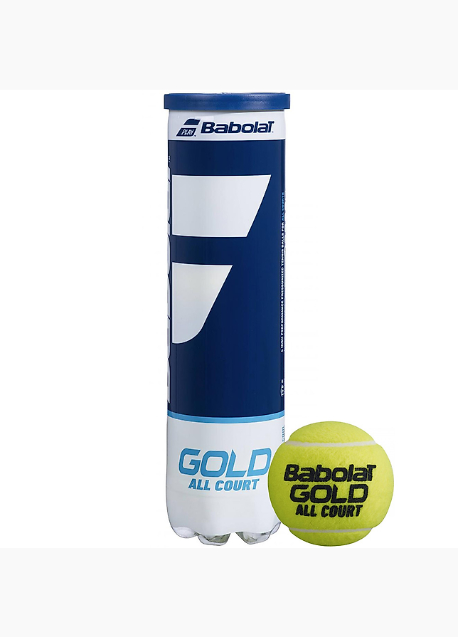Babolat Piłki do tenisa ziemnego Gold All Court 4pcs Babolat Piłki do tenisa ziemnego Gold All Court 4pcs