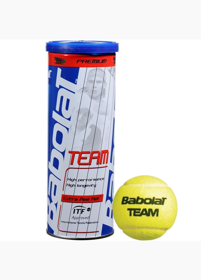 Babolat Piłki do tenisa ziemnego 3pcs Team Babolat Piłki do tenisa ziemnego 3pcs Team