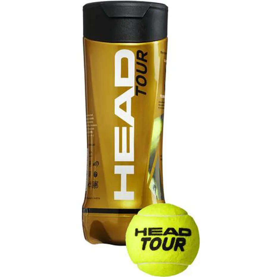Head Piłki do tenisa ziemnego Tour 3pcs