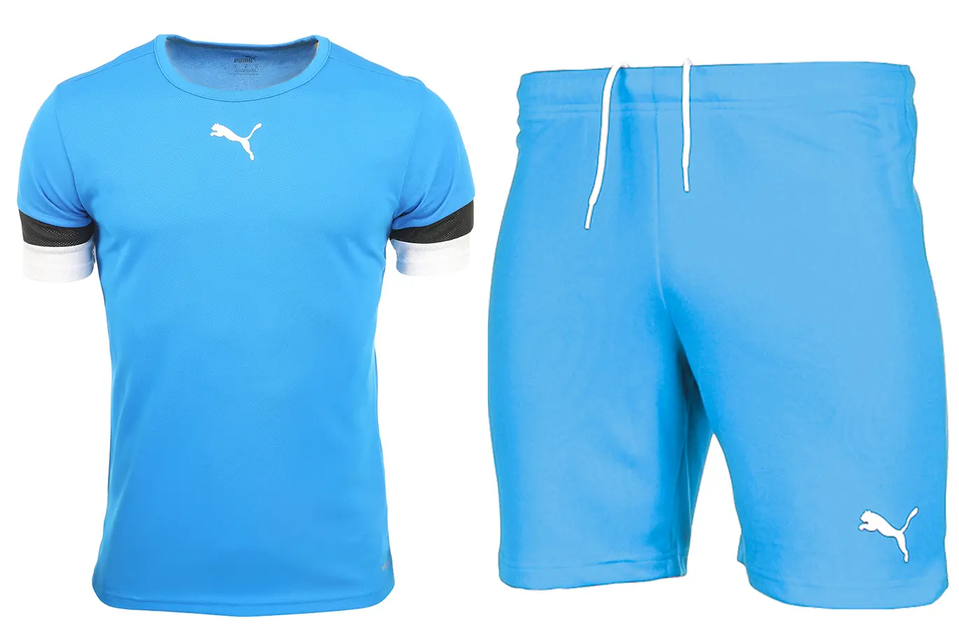 PUMA męski strój sportowy koszulka spodenki teamRISE Jersey 704932 02/704942 02