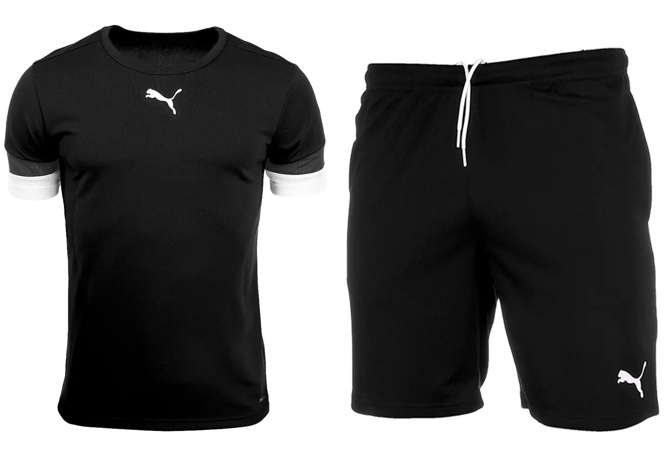 PUMA męski strój sportowy koszulka spodenki teamRISE Jersey 704932 03/704942 04