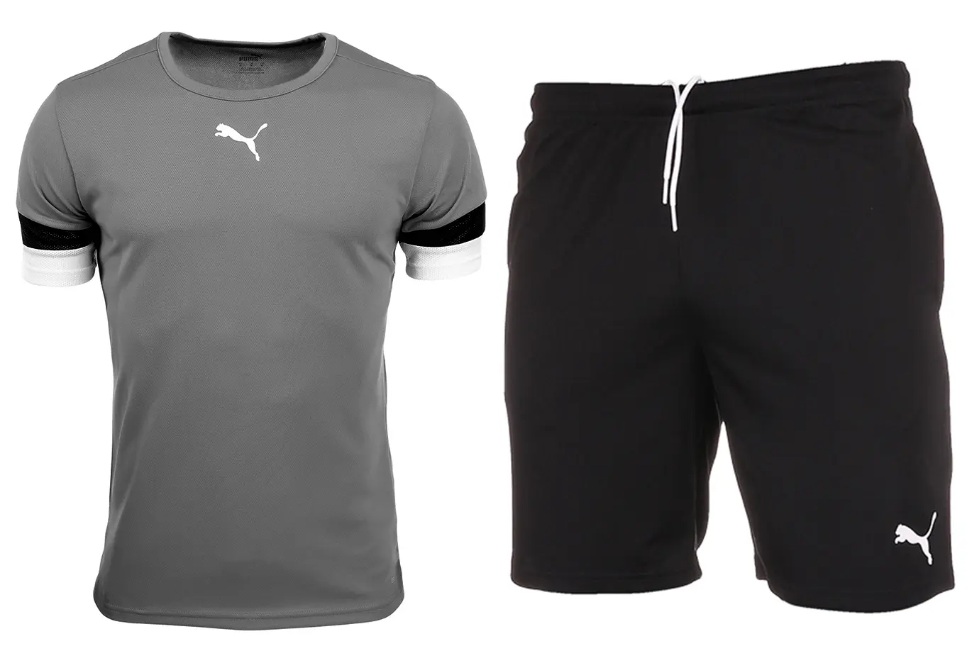 PUMA męski strój sportowy koszulka spodenki teamRISE Jersey 704932 13/704942 04
