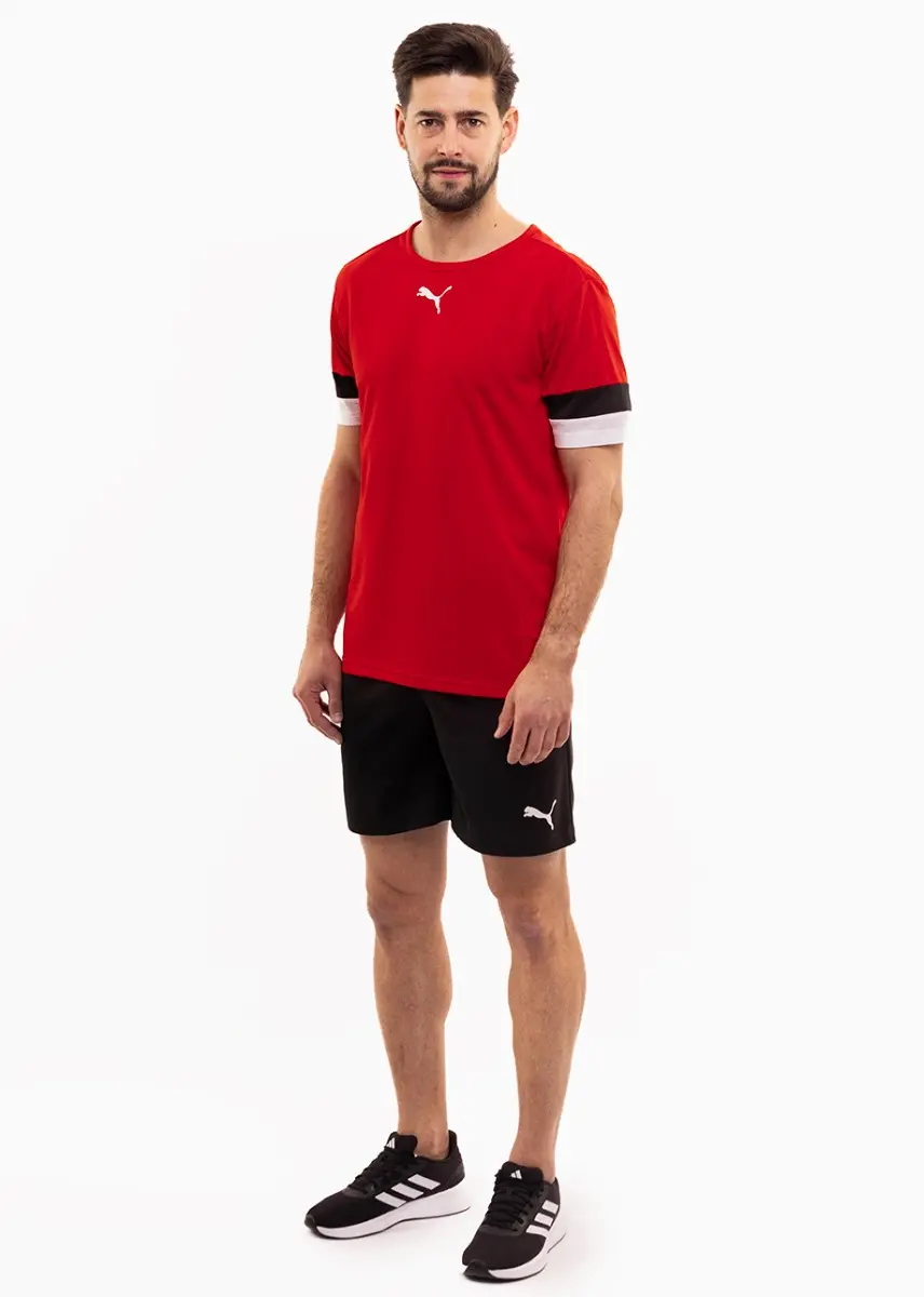 PUMA męski strój sportowy koszulka spodenki teamRISE Jersey 704932 01/704942 04