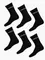 Zdjęcie Skarpety adidas Linear Crew Socks Cushioned 6 Pair Pack JL6094 wariantu produktu