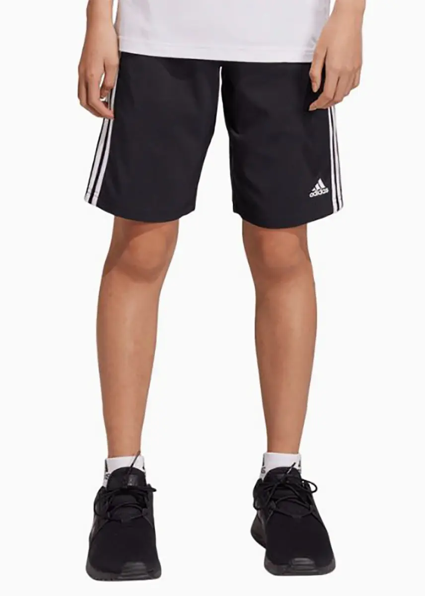 adidas Spodenki dla dzieci Essentials 3-Stripes Woven HR6332