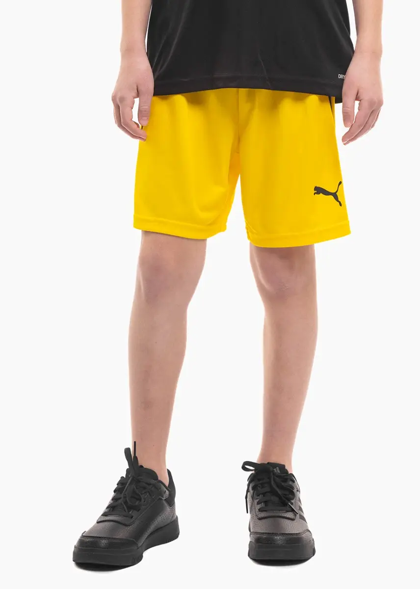 Spodenki dla dzieci Puma teamLIGA Shorts Jr Cyber 704931 07