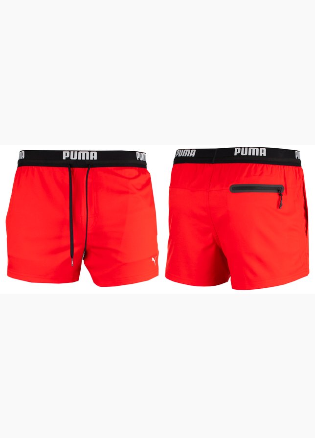 PUMA Spodenki kąpielowe męskie Logo Short Lenght 907659 02 PUMA Spodenki kąpielowe męskie Logo Short Lenght 907659 02