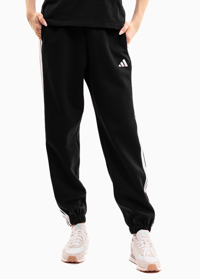 adidas Spodnie damskie Essentials 3-Stripes Fleece Loose-Fit JE1276 adidas Spodnie damskie Essentials 3-Stripes Fleece Loose-Fit JE1276