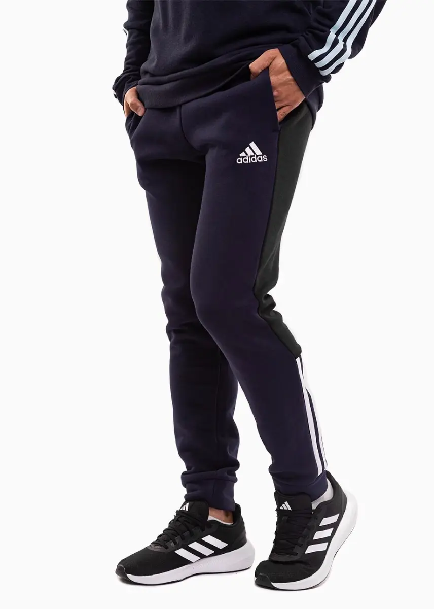 adidas Spodnie Męskie Essentials Colorblock Fleece HK2884 