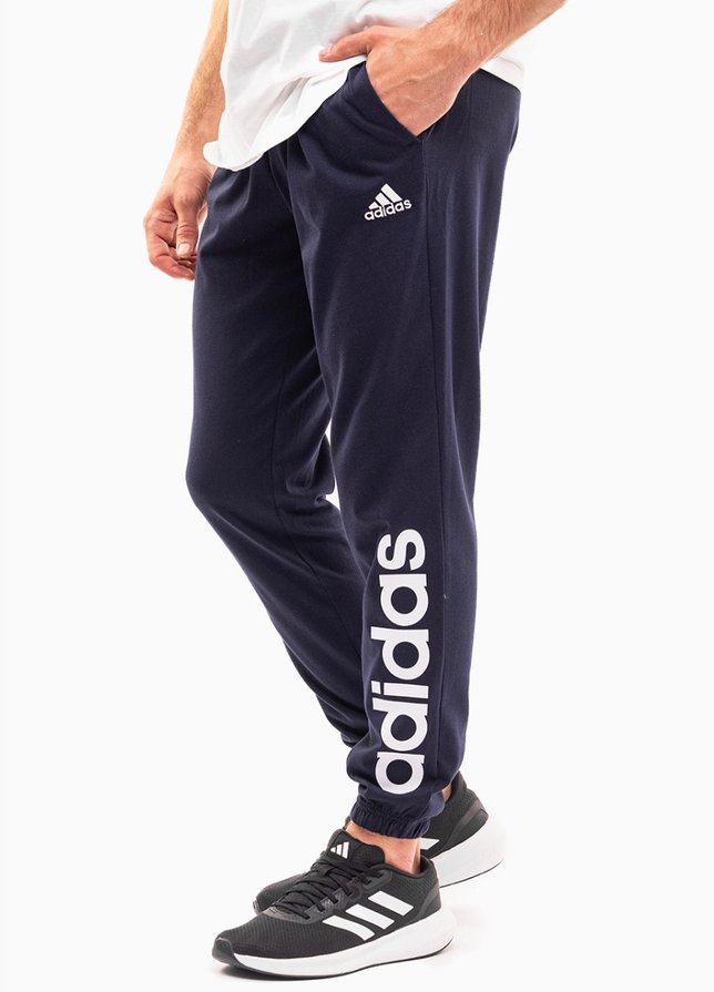 adidas Spodnie męskie Essentials Single Jersey Tapered Elasticized Cuff Logo IC0056 adidas Spodnie męskie Essentials Single Jersey Tapered Elasticized Cuff Logo IC0056