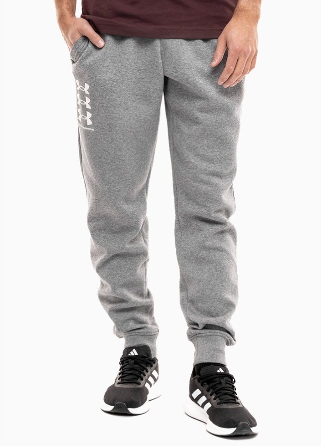 Under Armour Spodnie męskie Rival Fleece 3Logo Jogger 1357131 012 Under Armour Spodnie męskie Rival Fleece 3Logo Jogger 1357131 012