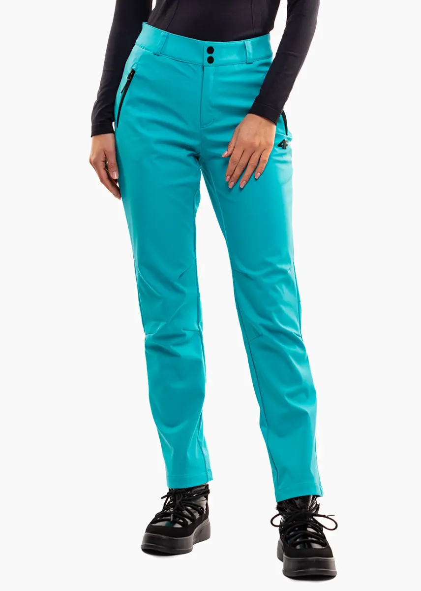 4F Spodnie trekkingowe damskie softshell FNK F0988 4FWAW25TFTRF0988 48S