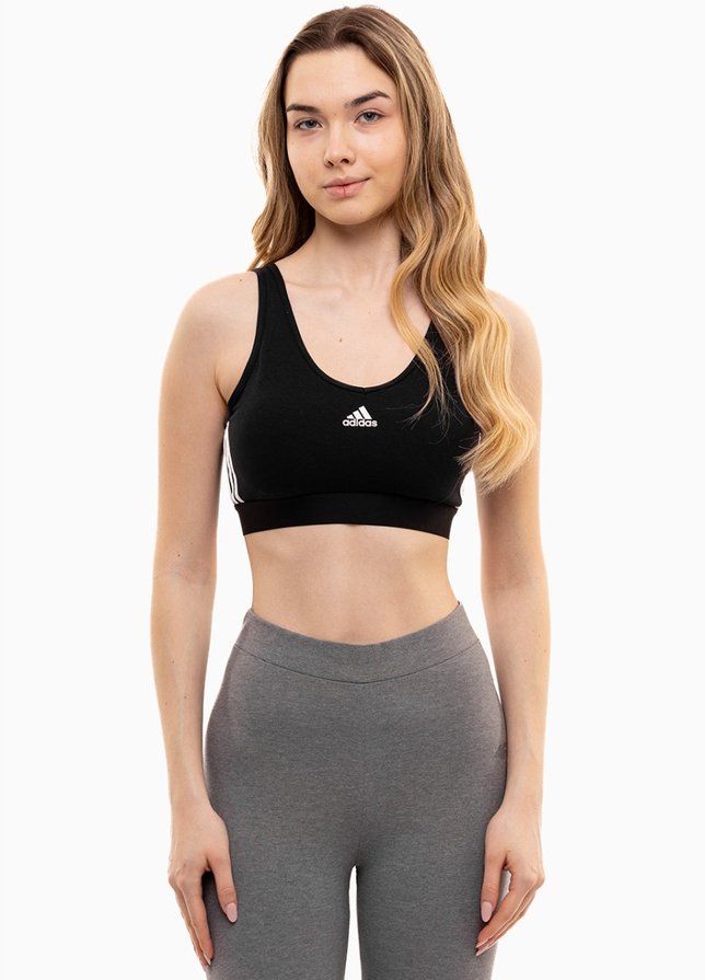 adidas Stanik sportowy damski Essentials 3-Stripes GS1343 adidas Stanik sportowy damski Essentials 3-Stripes GS1343