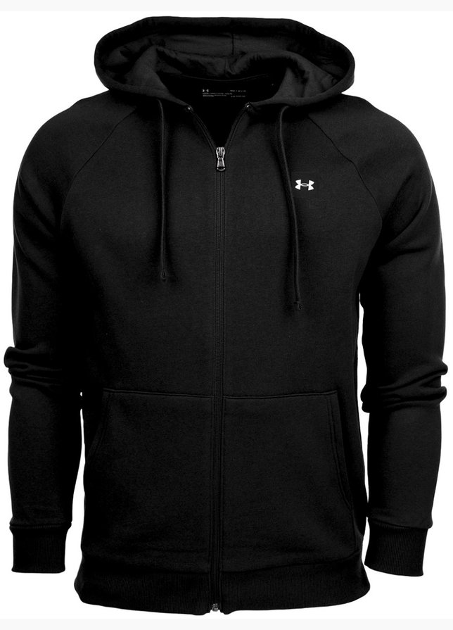 Under Armour Bluza męska Rival Fleece FZ Hoodie 1357111 001 Under Armour Bluza męska Rival Fleece FZ Hoodie 1357111 001