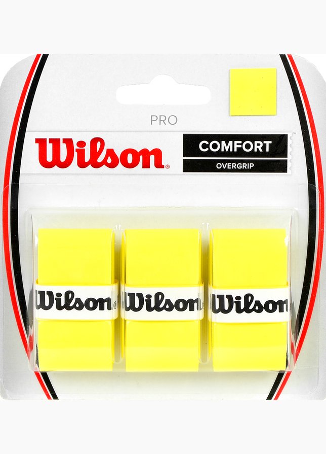Wilson Owijka Pro Comfort Overgrip 3p WRZ4014YE Wilson Owijka Pro Comfort Overgrip 3p WRZ4014YE