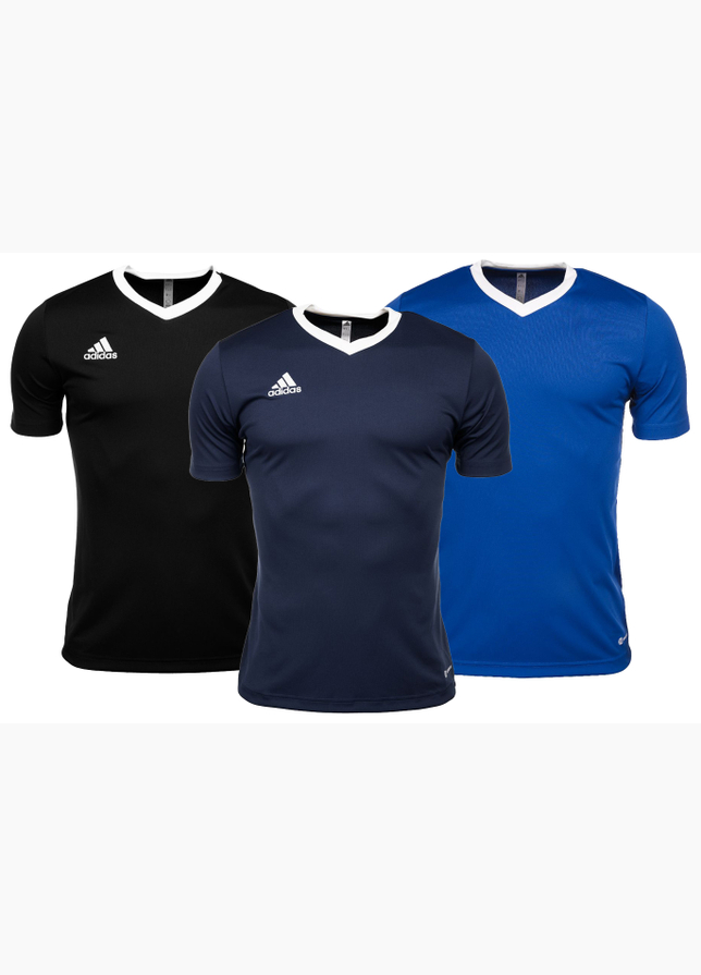 adidas Zestaw koszulek dziecięcych Entrada 22 Jersey H57497/H57564/HG3948 adidas Zestaw koszulek dziecięcych Entrada 22 Jersey H57497/H57564/HG3948