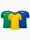 Zdjęcie adidas Zestaw koszulek dziecięcych Entrada 22 Jersey HG3948/HI2126/HI2127 wariantu produktu