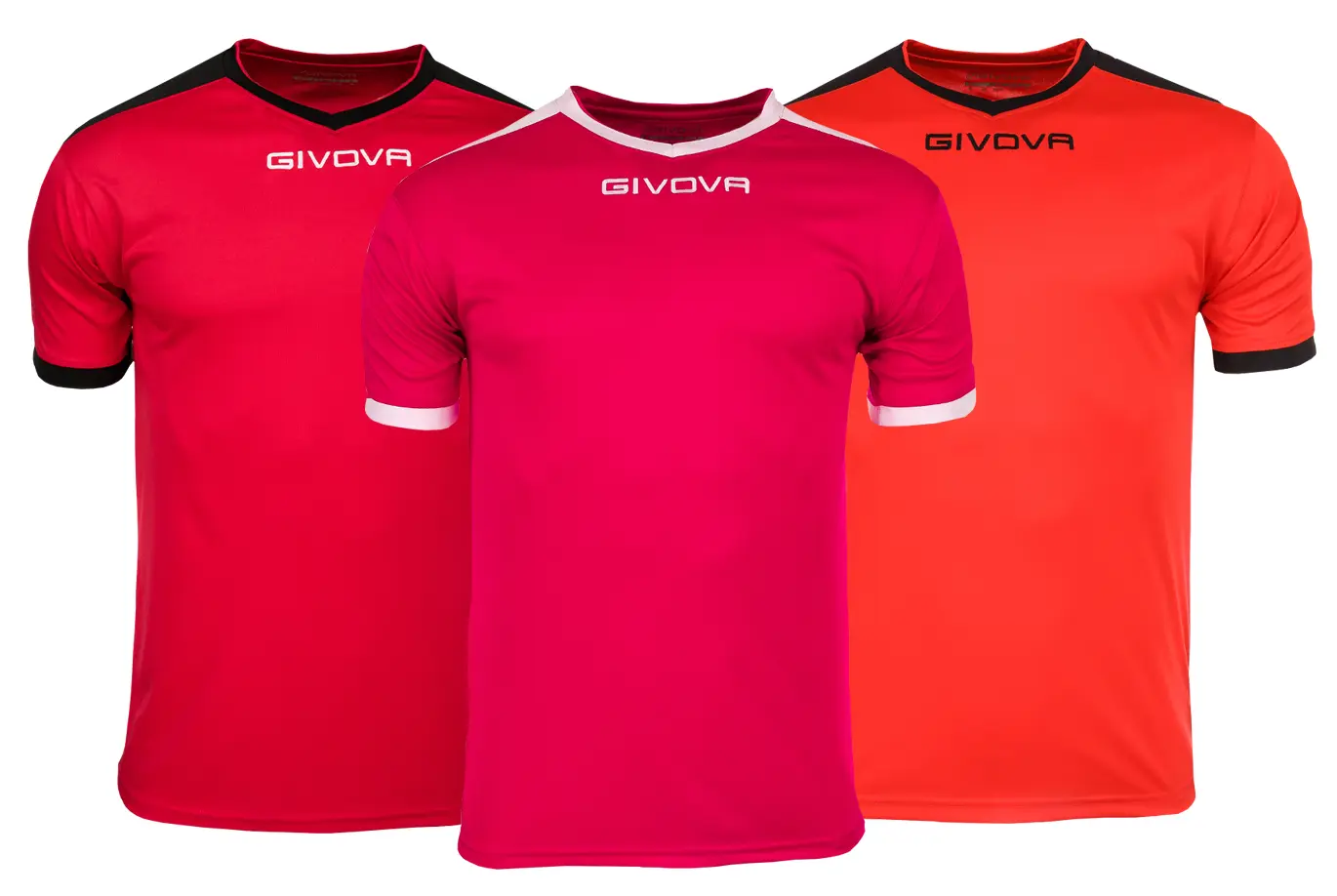 Givova Zestaw koszulek Revolution Interlock MAC04 0110/1210/1003