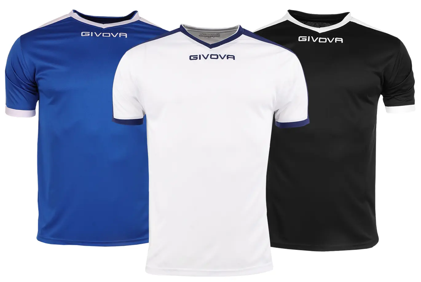 Givova Zestaw koszulek Revolution Interlock MAC04 0304/0203/1003