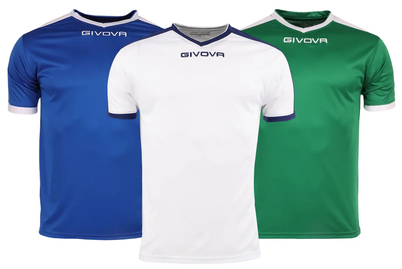 Givova Zestaw koszulek Revolution Interlock MAC04 0304/0203/1303