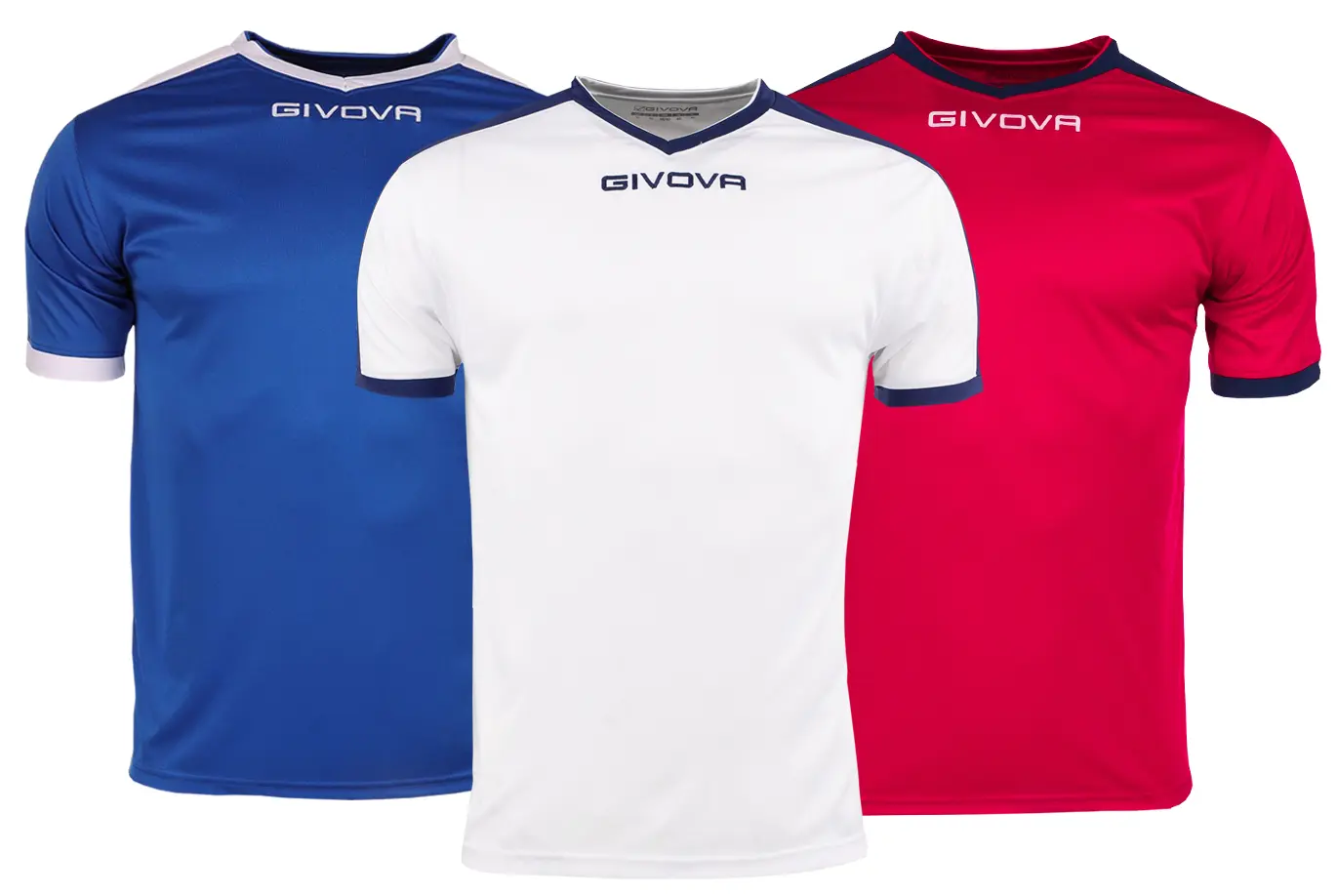 Givova Zestaw koszulek Revolution Interlock MAC04 0304/1204/0203