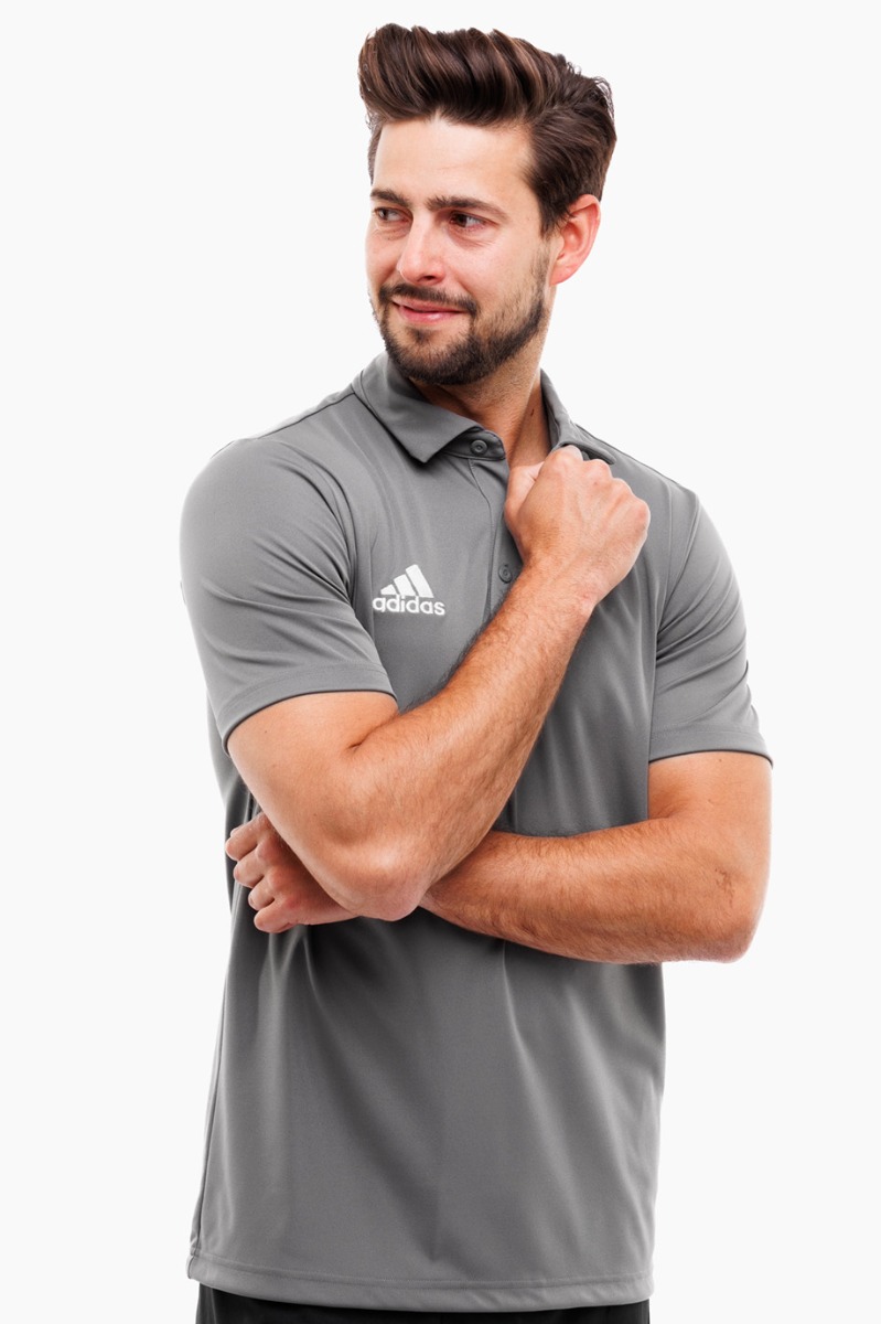 Koszulka męska adidas Entrada 22 Polo szara H57486